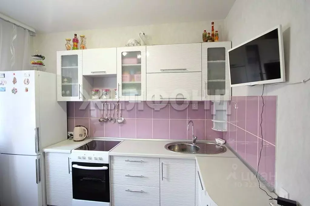 1-к кв. Новосибирская область, Новосибирск ул. Виктора Уса, 3 (33.9 м) - Фото 1