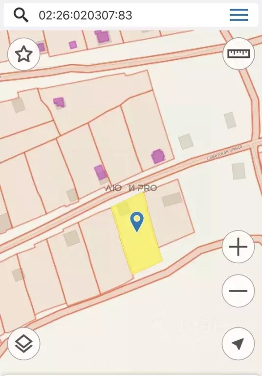 Участок в Башкортостан, Иглинский район, с. Кудеевский Советская ул. ... - Фото 1