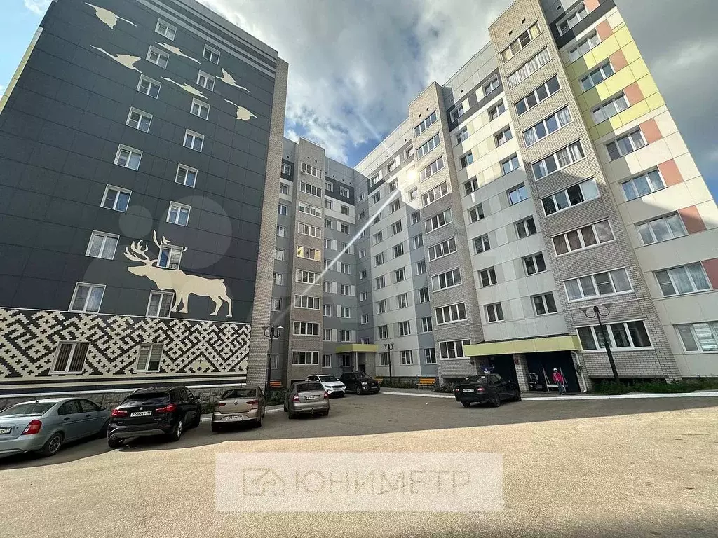 1-к. квартира, 34,9 м, 1/9 эт. - Фото 1