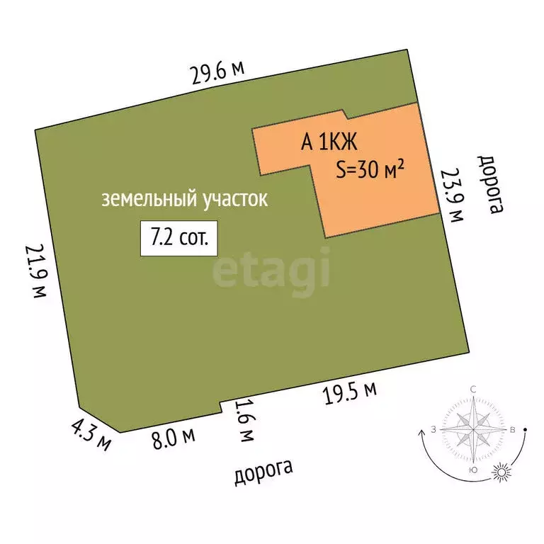 Дом в Тюмень, Союзная улица (30 м) - Фото 1