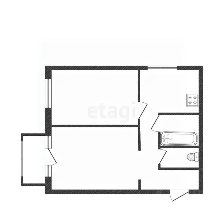 2-к кв. Хабаровский край, Советская Гавань Советско-Гаванский район, ... - Фото 2