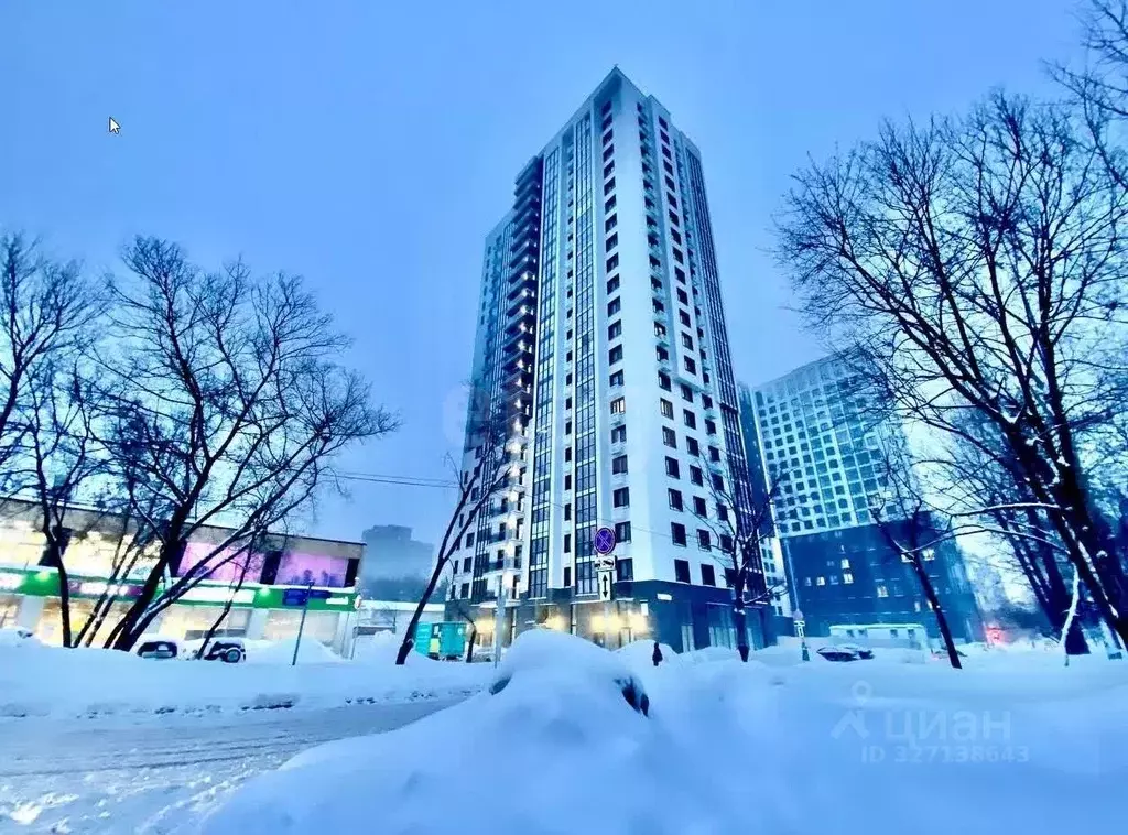 Студия Москва 3-я Гражданская ул., 21 (27.5 м) - Фото 2