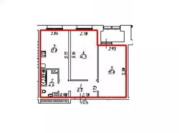 2-к кв. Иркутская область, Иркутск ул. Ивана Доронина, 9 (57.0 м) - Фото 2