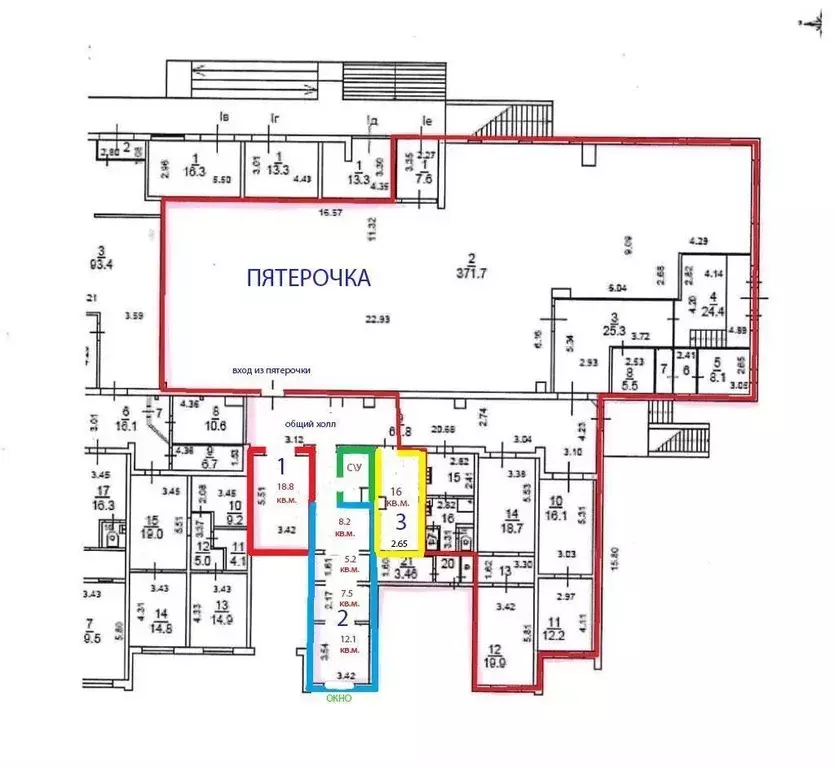 Торговая площадь в Москва бул. Адмирала Ушакова, 2 (20 м) - Фото 2