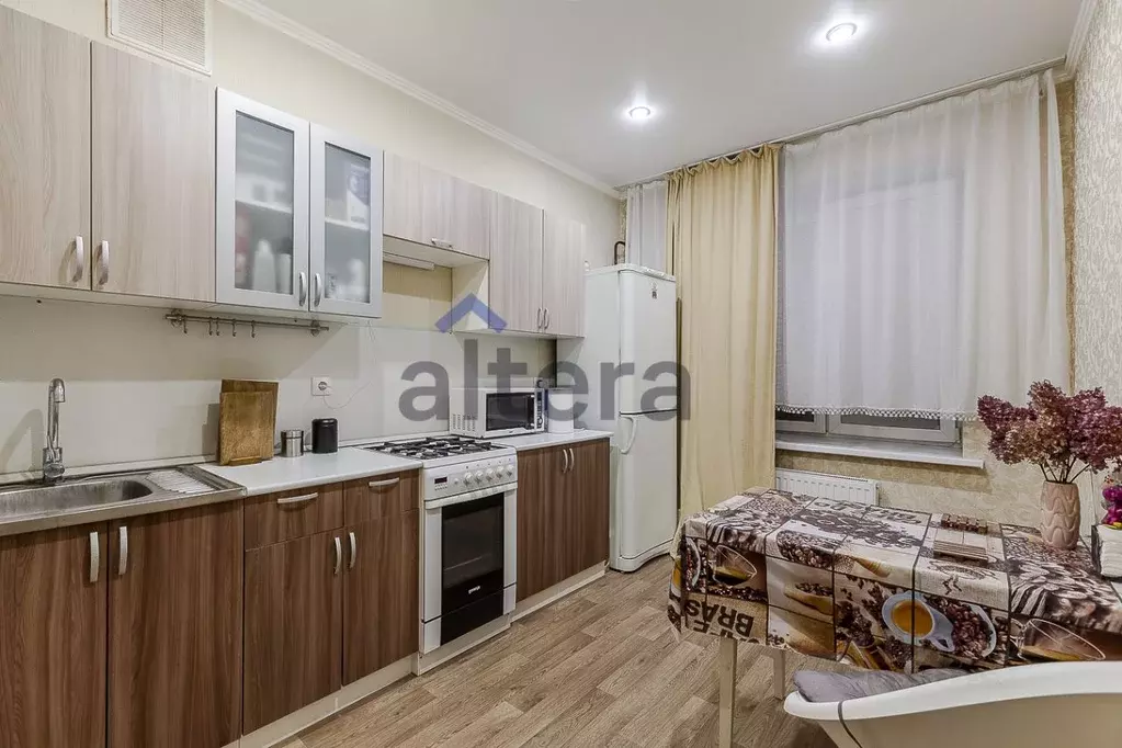 1-к кв. Татарстан, Казань ул. Николая Ершова, 62Дк1 (34.5 м) - Фото 1