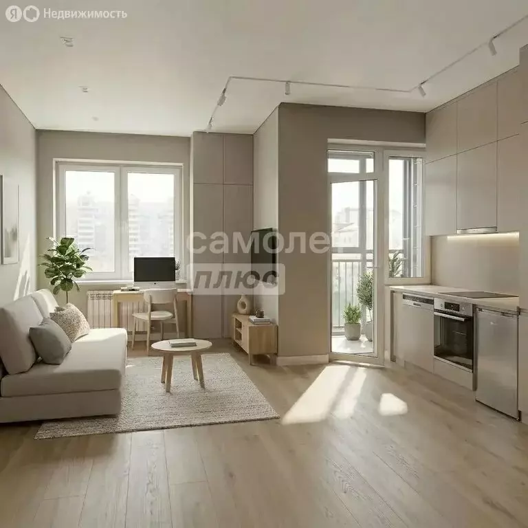 1-комнатная квартира: Омск, 4-я Северная улица, 6 (52 м) - Фото 1