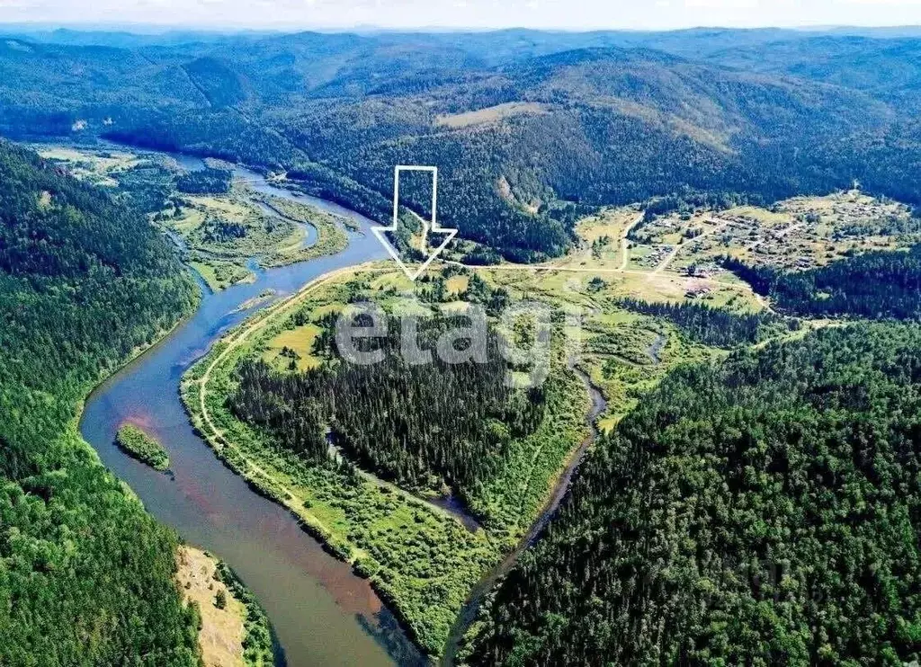 Участок в Красноярский край, Манско-Уярский округ, пос. Жержул  ... - Фото 1