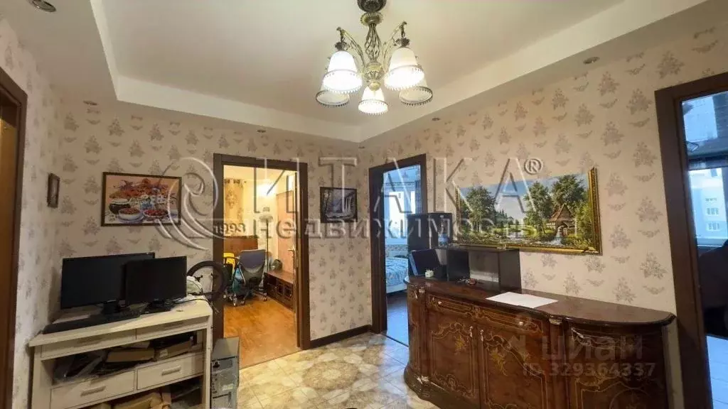 3-к кв. Санкт-Петербург пос. Парголово, Заречная ул., 11к2 (94.6 м) - Фото 2