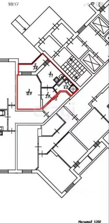 1-к кв. Саратовская область, Саратов ул. Имени В.Н. Симбирцева, 44 ... - Фото 1