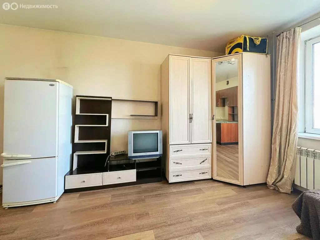 Квартира-студия: Новосибирск, улица Надежды, 8 (25.1 м) - Фото 1