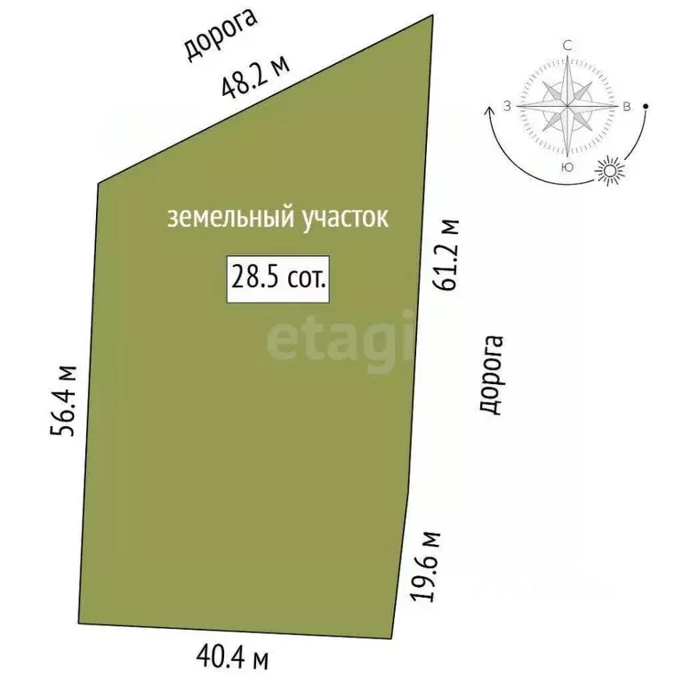 Участок в Тюменская область, Тюмень Лаванда садовое товарищество, ул. ... - Фото 2