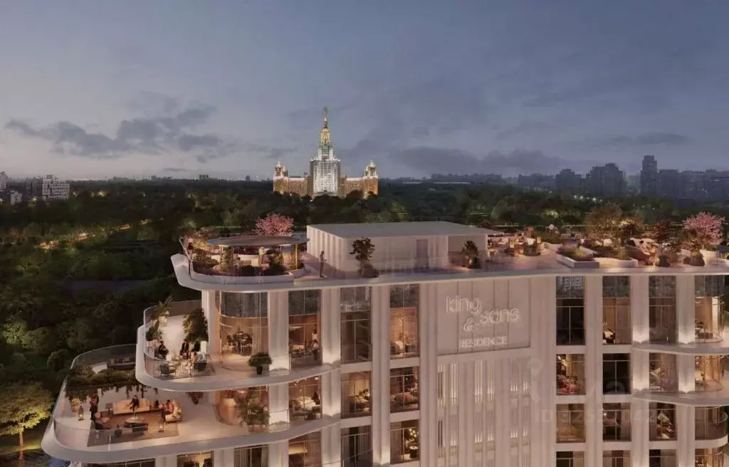 2-к кв. Москва Мосфильмовская ул., 31А (77.0 м) - Фото 1