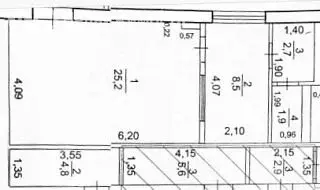 Помещение свободного назначения (52.7 м) - Фото 1