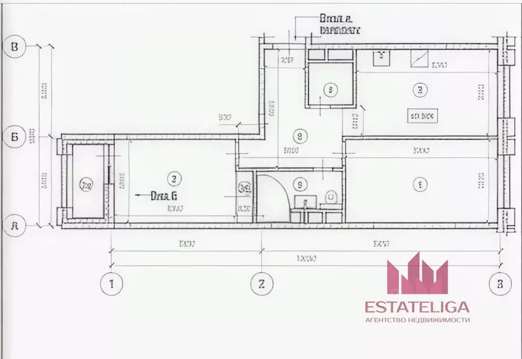 2-к кв. Москва ул. Берзарина, 30А (65.0 м) - Фото 2