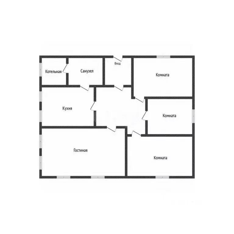 Дом в Белгородская область, Ивня рп ул. Дальняя, 1А (107 м) - Фото 1