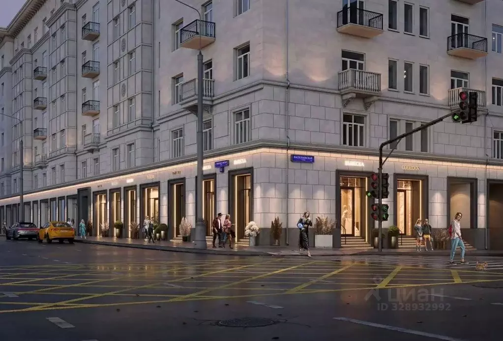 Помещение свободного назначения в Москва 1-я Тверская-Ямская ул., 11 ... - Фото 2