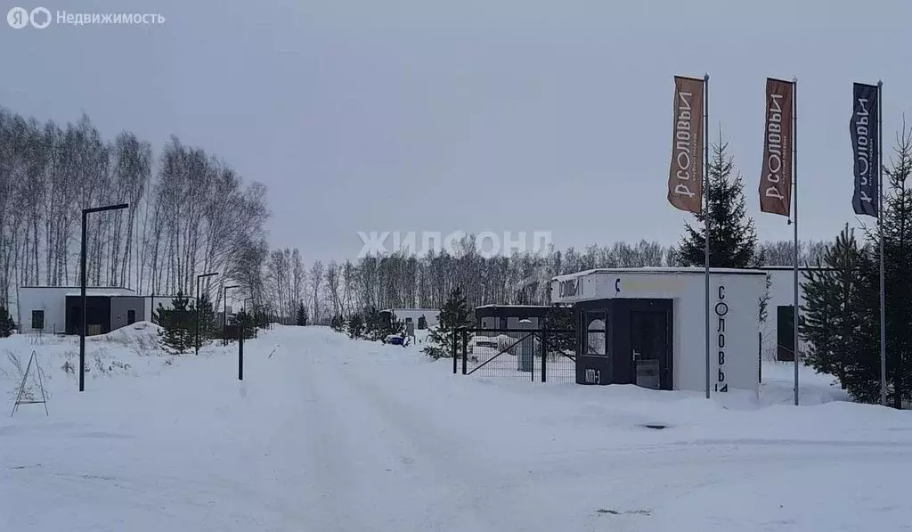 Участок в село Марусино, посёлок Соловьи, улица Рериха (8.45 м) - Фото 0