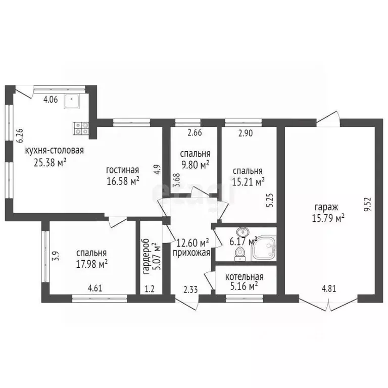 Дом в Вологодская область, д. Болтино ул. Ручейковая (174 м) - Фото 2
