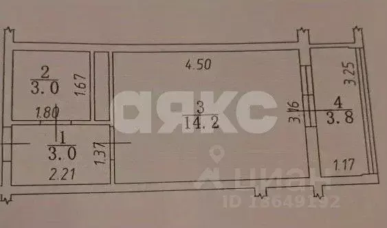 Студия Краснодарский край, Анапа Владимирская ул., 142 (24.0 м) - Фото 2