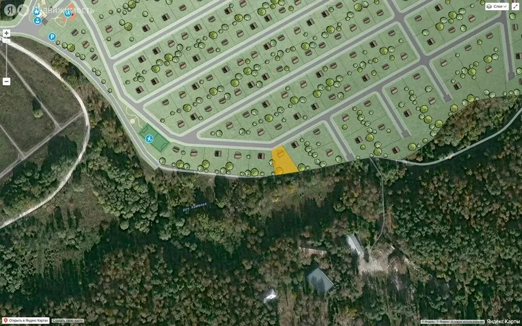 Участок в село Старая Ситня, КП Ваниль (7.66 м) - Фото 1