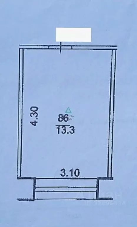Комната Башкортостан, Уфа ул. 8 Марта, 10 (13.3 м) - Фото 2