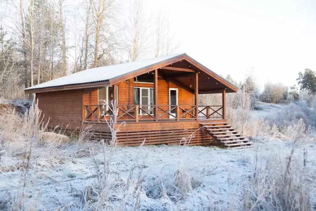 Дом в Ленинградская область, Приозерский район, Мельниковское с/пос, ... - Фото 1