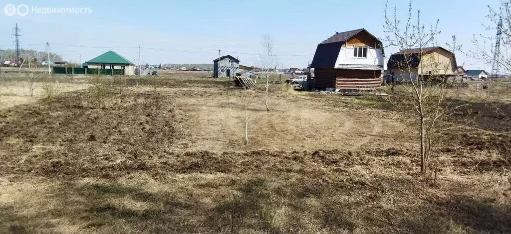 Участок в Омский район, Магистральное сельское поселение, деревня ... - Фото 0