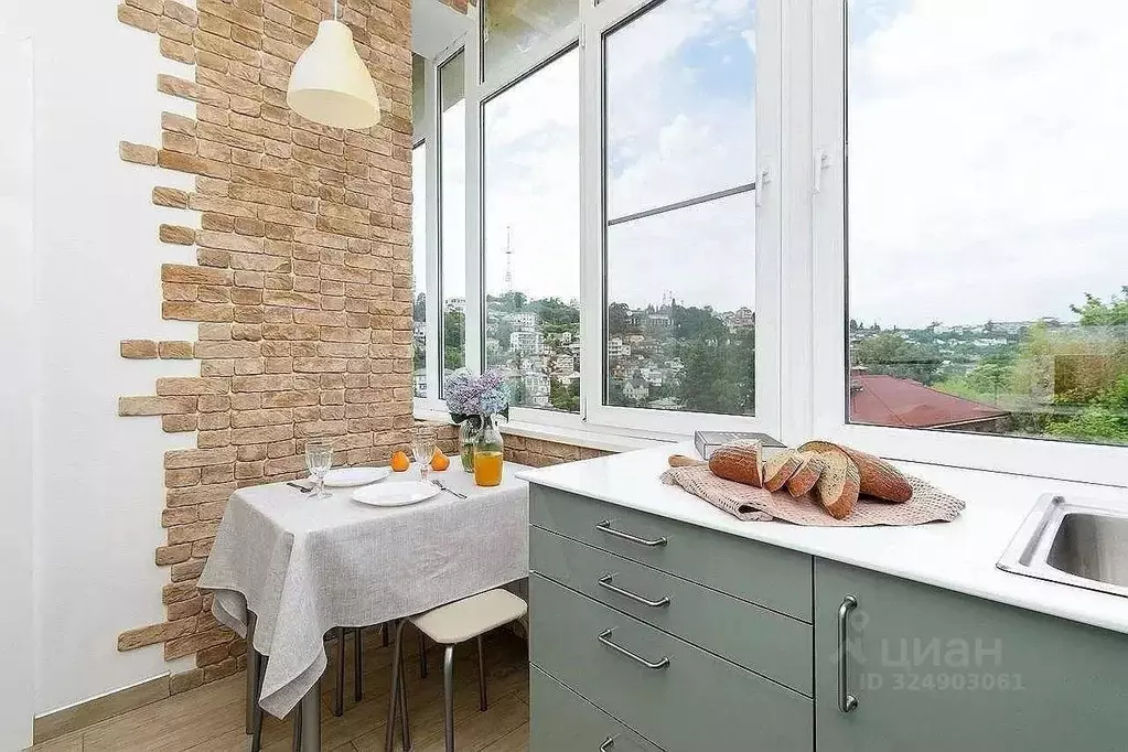 1-к кв. Краснодарский край, Сочи Светлана мкр, ул. Учительская, 27А ... - Фото 1