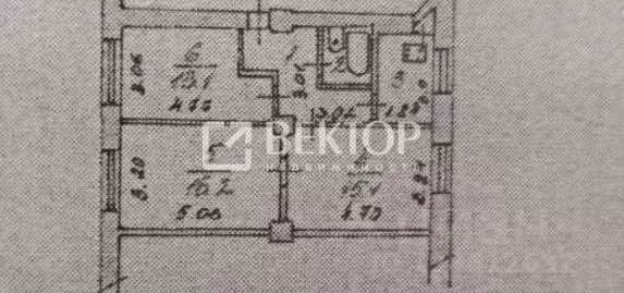 3-к кв. Ивановская область, Иваново Рабфаковская ул., 10/96 (60.3 м) - Фото 2