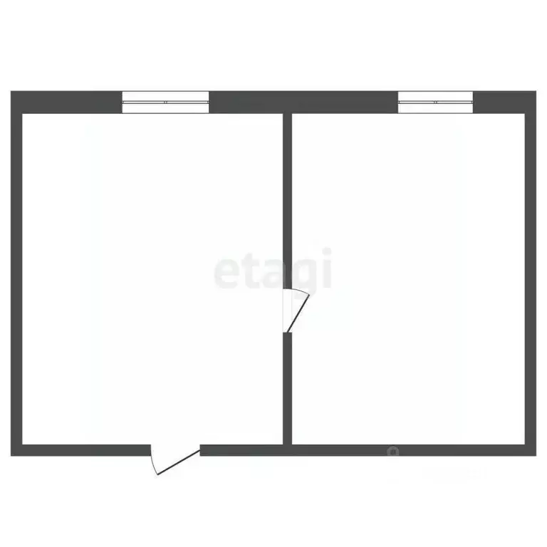 Комната Тюменская область, Тюмень ул. Декабристов, 148 (25.8 м) - Фото 2