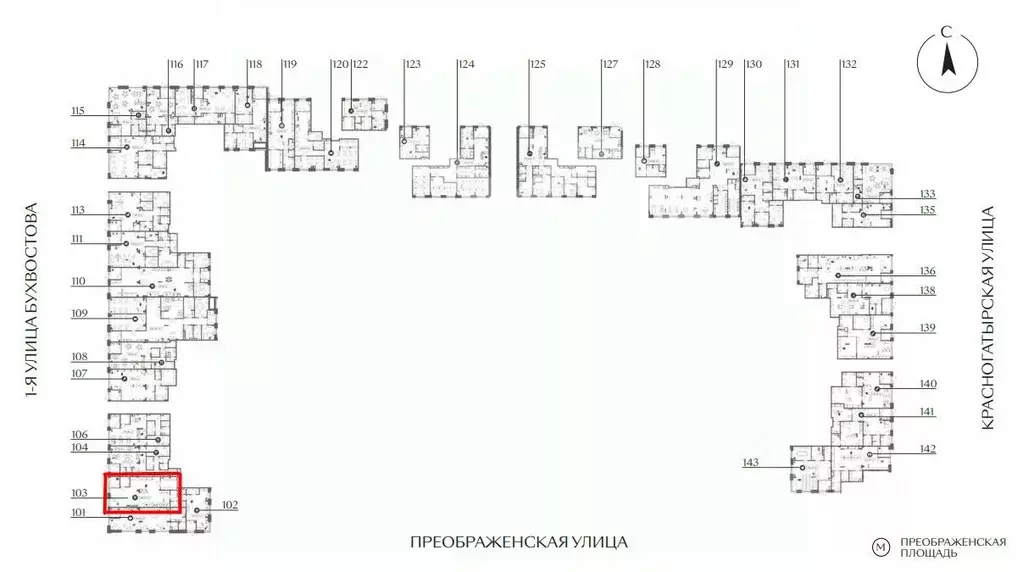 Торговая площадь в Москва ул. 1-я Бухвостова, 2к3 (108 м) - Фото 2