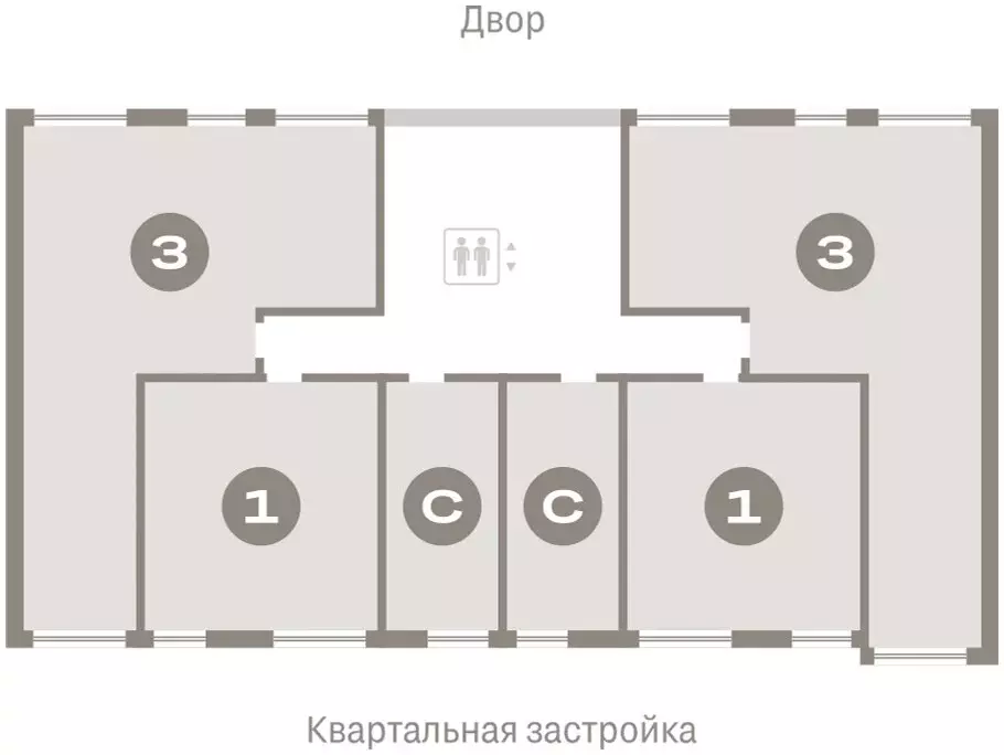 квартира-студия: тюмень, мысовская улица, 26к1 (24.53 м) - Фото 1