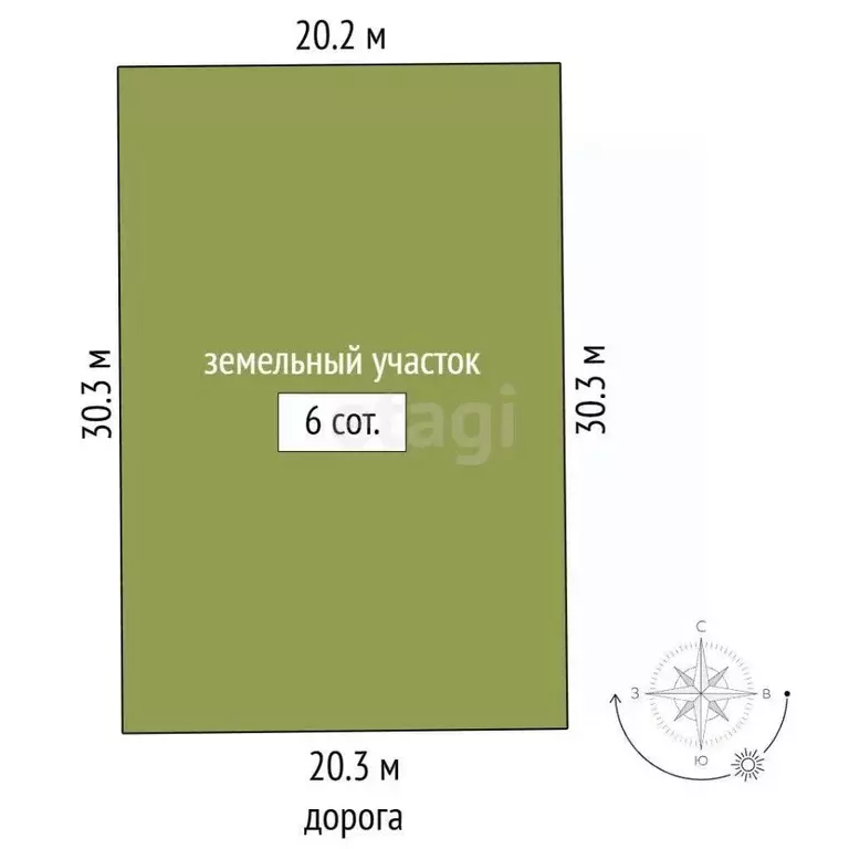 Участок в Ростовская область, Азовский район, Обильненское с/пос, ... - Фото 2