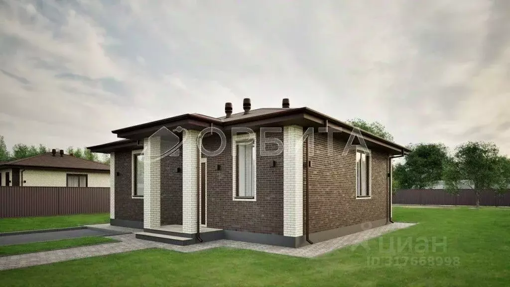 Дом в Тюменская область, Тюменский район, д. Малиновка  (64 м) - Фото 1