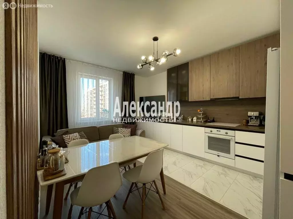 3-комнатная квартира: Бугры, Чайная улица, 4 (78.1 м) - Фото 1