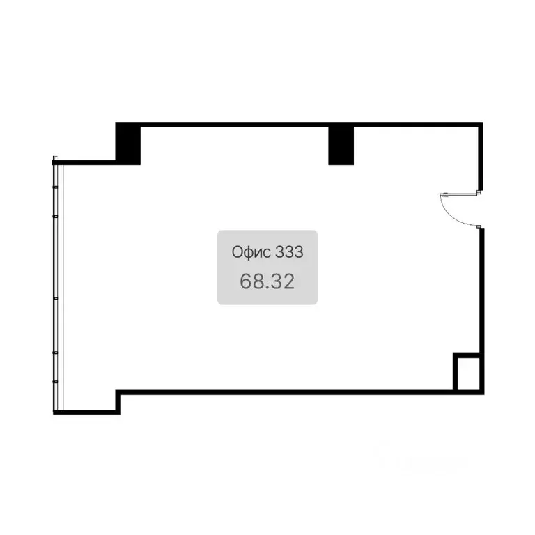 Офис в Краснодарский край, Краснодар Ставропольская ул., 19/1 (68 м) - Фото 2