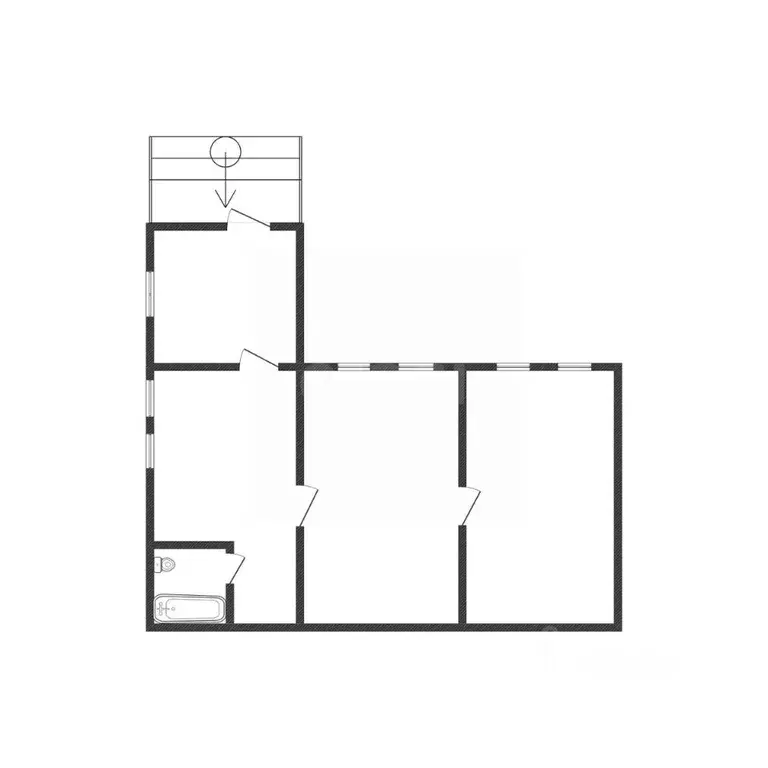 Дом в Белгородская область, Губкин ул. Бубнова, 16 (60 м) - Фото 2