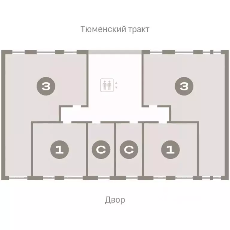 3-к кв. Ханты-Мансийский АО, Сургут 35-й мкр, Квартал Новин жилой ... - Фото 1