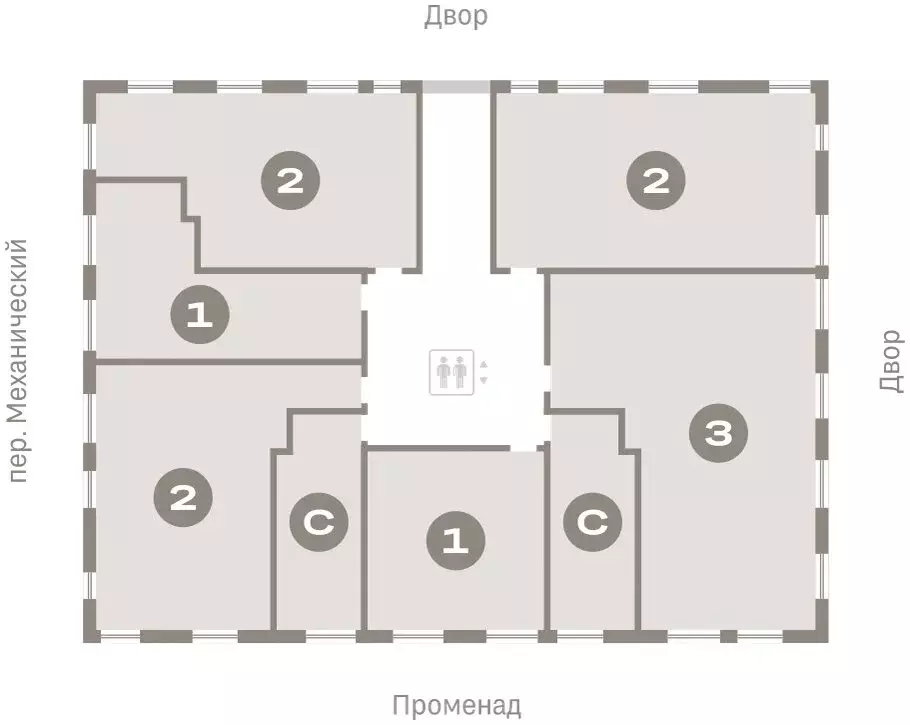 2-комнатная квартира: Екатеринбург, переулок Ритслянда, 15 (73.44 м) - Фото 1