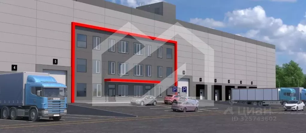 Склад в Московская область, Домодедово городской округ, д. Шахово 60с2 ... - Фото 1