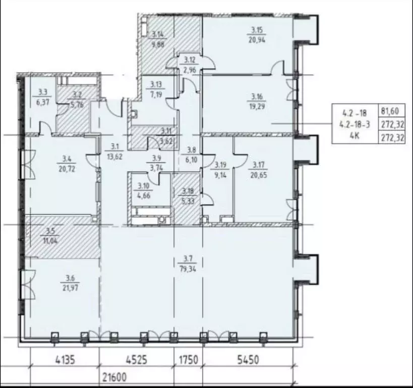 3-комнатная квартира: Москва, улица Костикова, 4к1 (272 м) - Фото 0