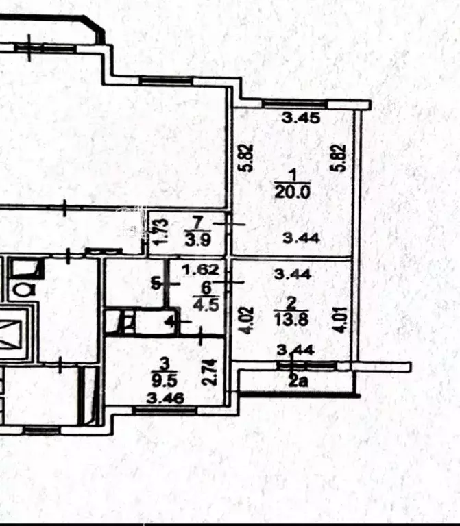 2-к кв. Москва Дмитровское ш., 169к2 (56.0 м) - Фото 1