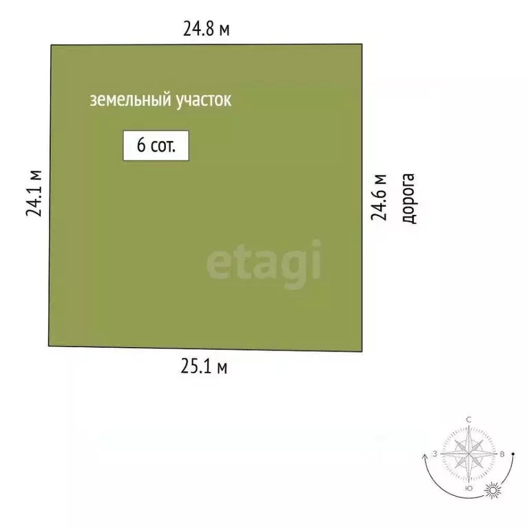 Участок в Крым, Симферопольский район, Урожайновское с/пос, Айсберг ... - Фото 2