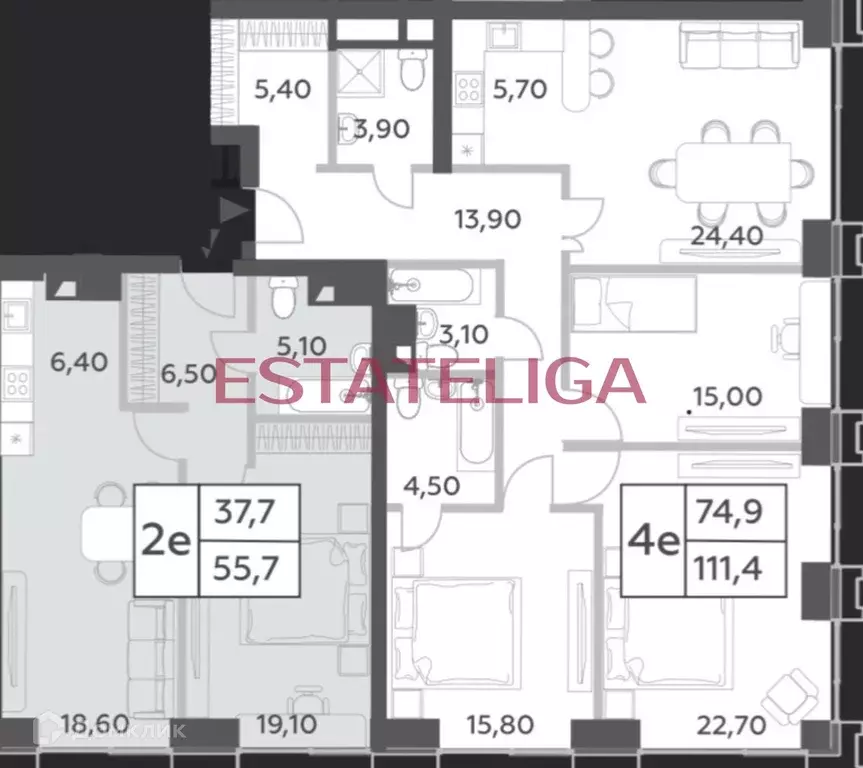 Продаётся 4-к квартира, 168 м - Фото 0