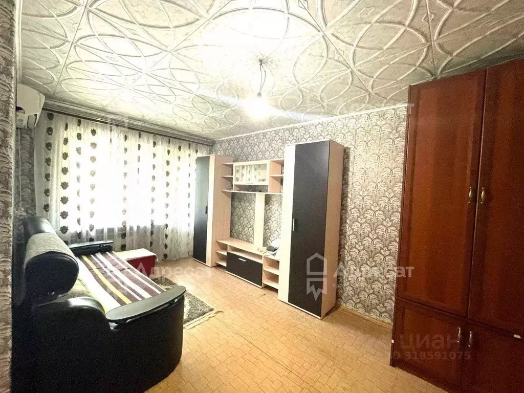 1-к кв. Волгоградская область, Волгоград ул. Курчатова, 10 (30.1 м) - Фото 1