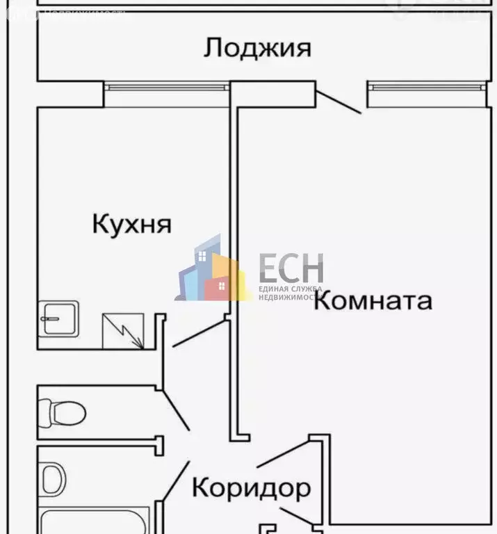 1-комнатная квартира: Тула, улица Кирова, 25 (36.2 м) - Фото 1