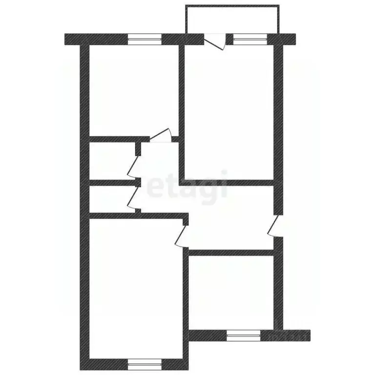 3-к кв. Белгородская область, Белгородский район, пос. Майский Садовая ... - Фото 2