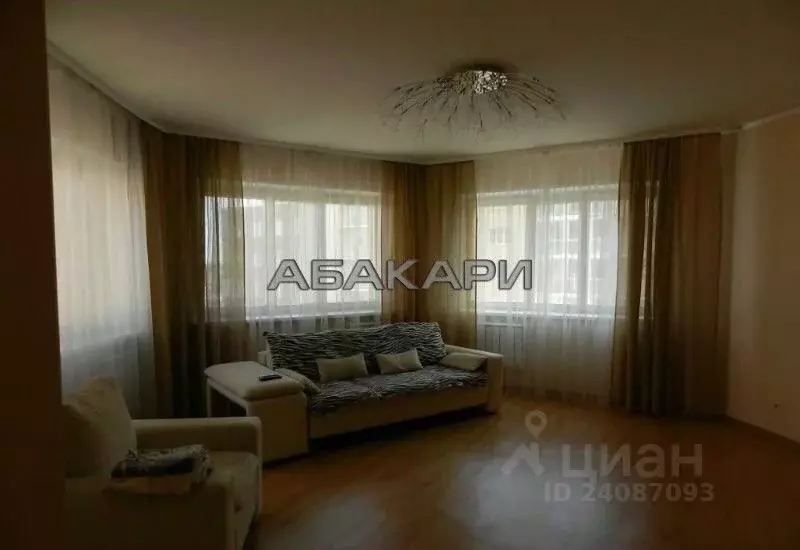 2-к кв. Красноярский край, Красноярск ул. Авиаторов, 27 (85.0 м) - Фото 1