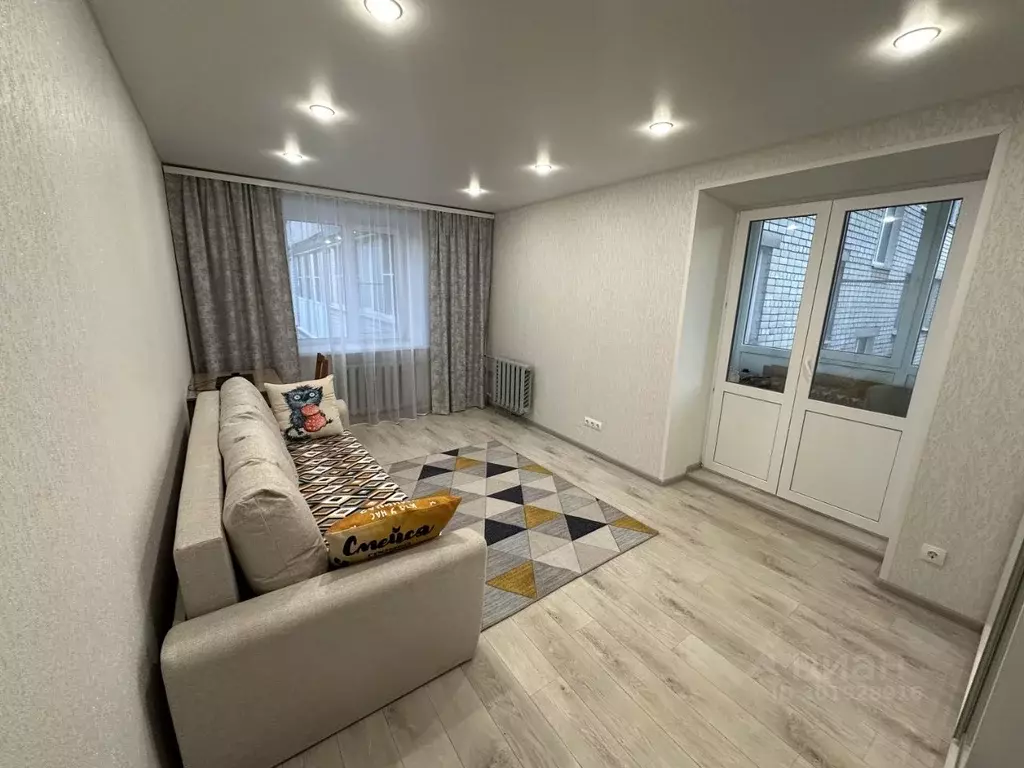 2-к кв. Нижегородская область, Нижний Новгород ул. Пушкина, 21А (45.0 ... - Фото 1