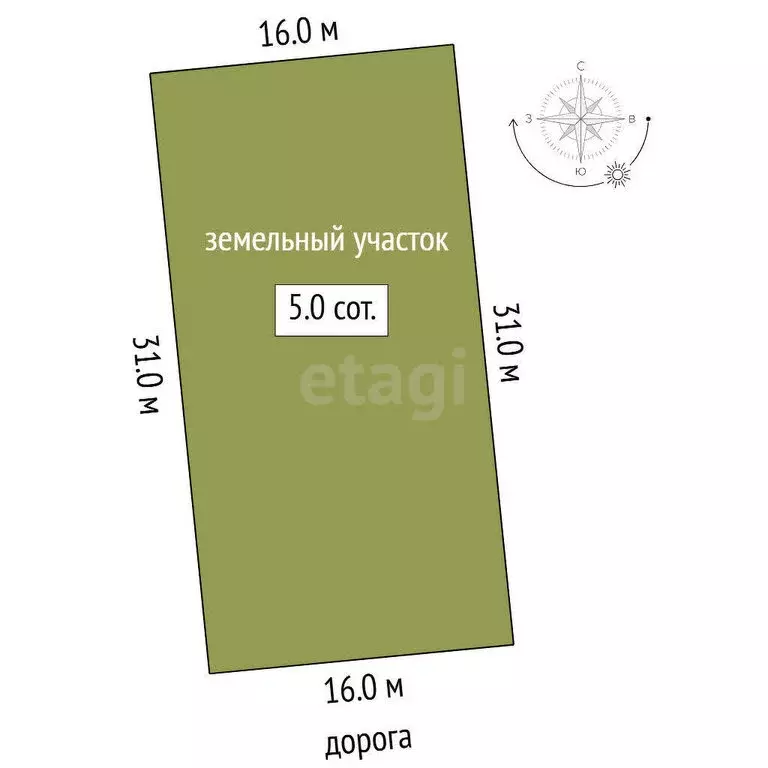 Участок в село Перевалово, коттеджный посёлок Палитра (4.96 м) - Фото 0